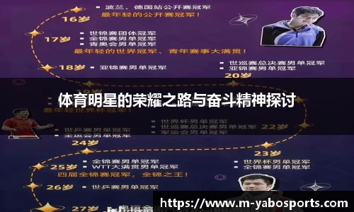 体育明星的荣耀之路与奋斗精神探讨